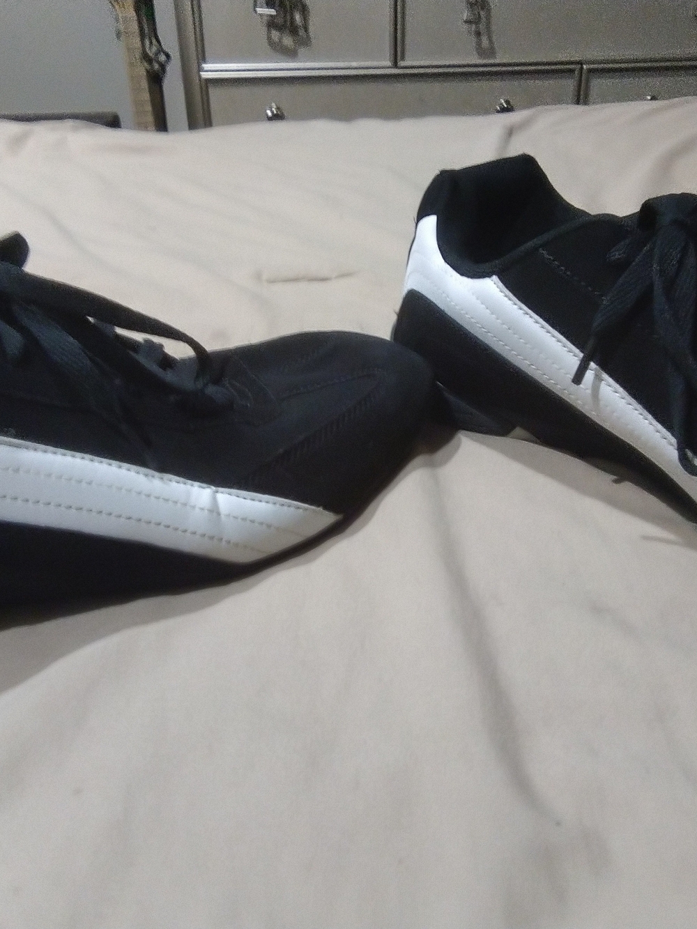 Beverly Hills Polo Club Black and White Men's Sneakers